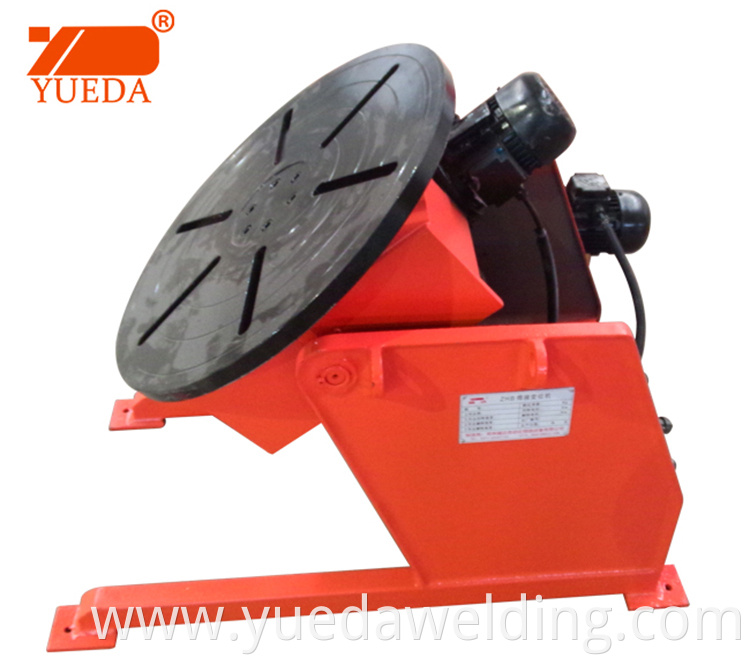 Yueda Welding Positioner With Chuck/Welding Turntable/Welding Rotating Worktable